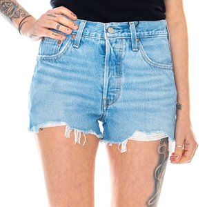 Levi's 501 Original Cutoff Jean Shorts S58022 Women Size 28